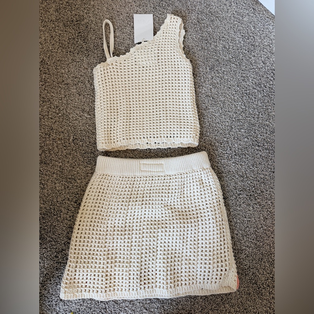 Zara Girls Sea Patches Knit Set - Picture 7 of 8